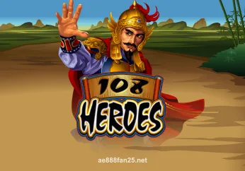 Giao diện trò chơi 108 Heroes tại ae888